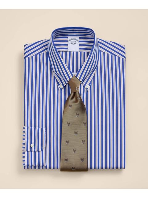 Brooks Brothers Pure Supima® Cotton Button Down Collar, Striped Dress Shirt