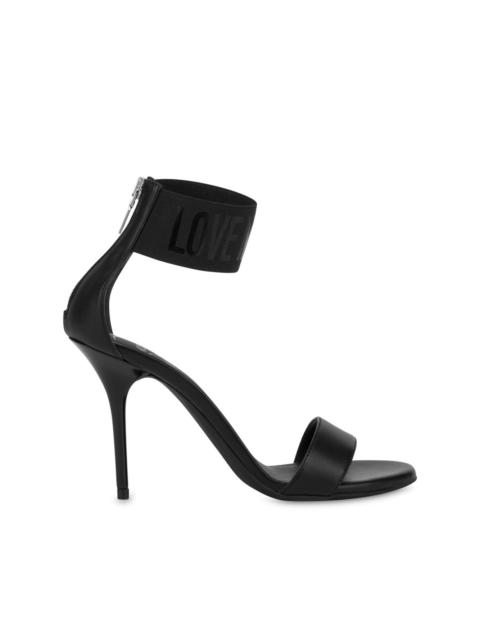 Moschino logo-jacquard sandals
