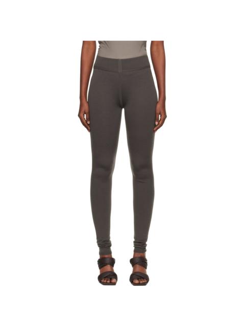 Rick Owens Gray Concordians Runway Leggings