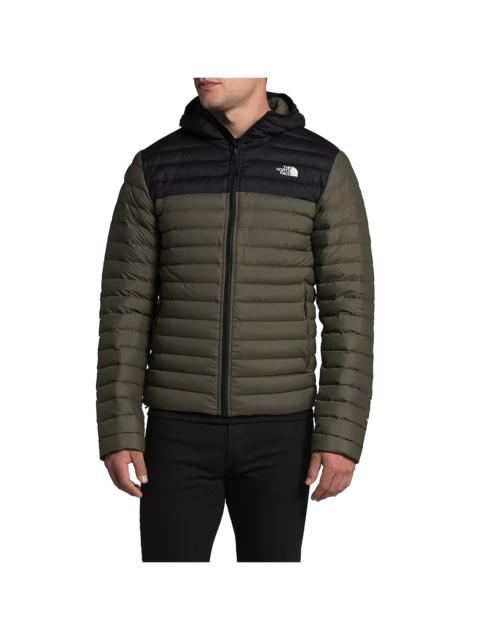The North Face Stretch Down Hoodie "New Taupe Green / TNF Black" NF0A3Y55BQW