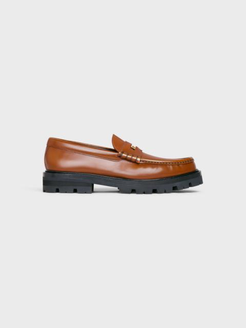 CELINE MARGARET PENNY CHUNKY LOAFER in POLISHED BULL