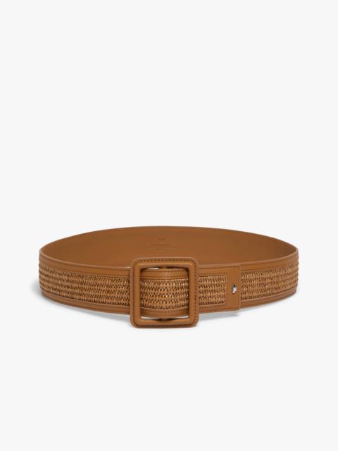 WEEKEND Max Mara BOCCA Raffia-look belt