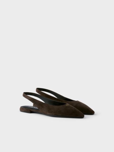 Prada Suede ballerinas