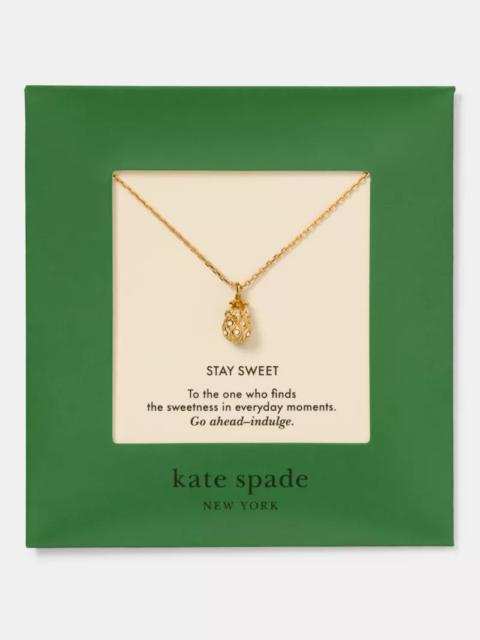 kate spade Gifting Stay Sweet Pendant