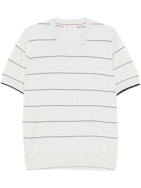 Brunello Cucinelli striped T-shirt