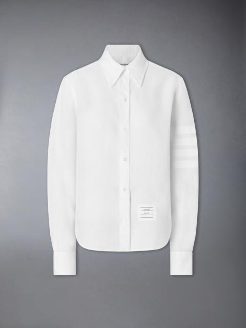 Thom Browne LINEN 4-BAR SHIRT