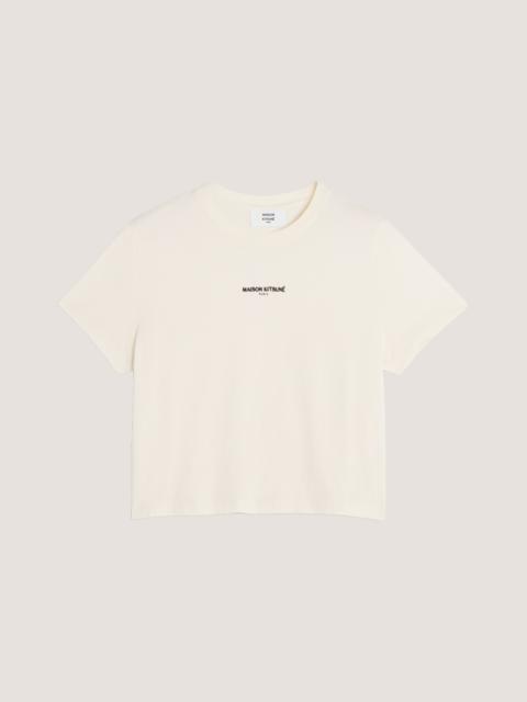 Maison Kitsuné MAISON KITSUNE PARIS BABY TEE-SHIRT