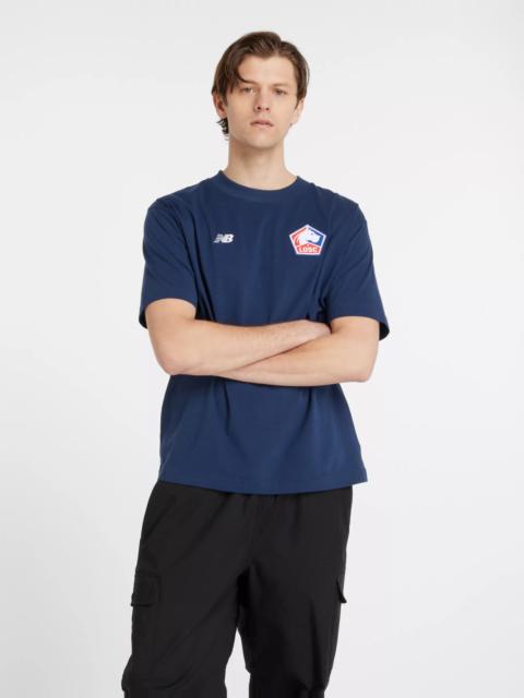 New Balance Men's Lille LOSC Small Logo T-Shirt