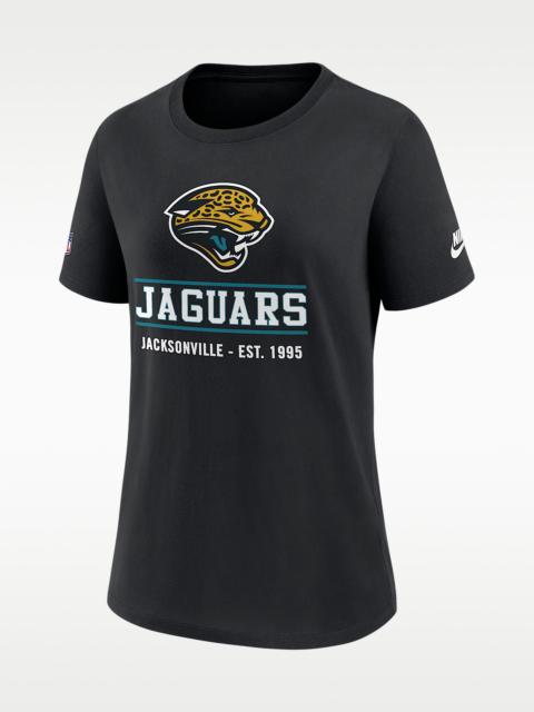 Nike Jacksonville Jaguars Sideline Alt Women's Nike Dri-FIT NFL T-Shirt