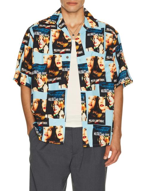 WACKO MARIA Mulholland Drive Short Sleeve Hawaiian Shirt Type 1