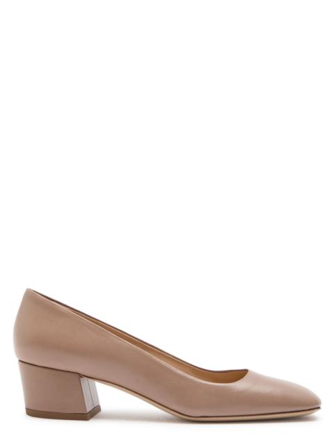 GABRIELA HEARST Gabriela Hearst Agathe 40 Leather Pumps