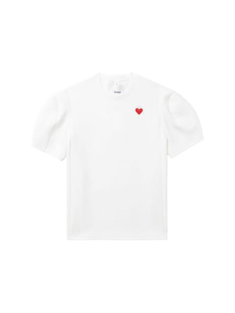 motif-embroidered jersey T-shirt