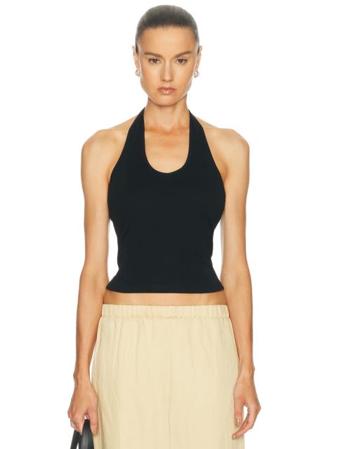 MATTEAU Halter Tie Tank Top