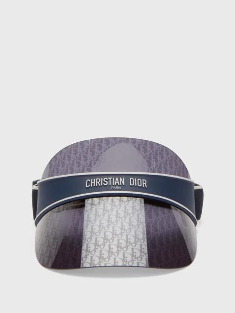 DiorClub Oblique monogram-lens visor