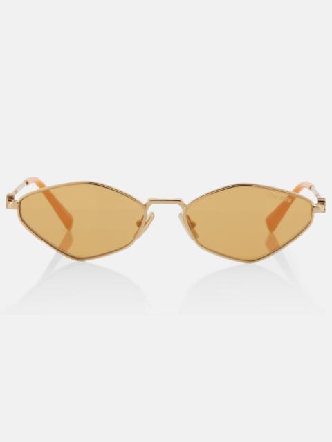 Miu Miu MU56ZS geometric-frame sunglasses