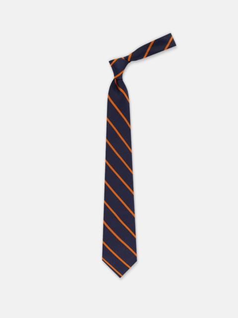 J. PRESS MADE-IN-UK 4TH BATTALION ROYAL SUSSEX REGIMENT SILK REPP TIE
