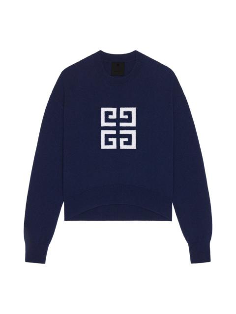 Givenchy Emblem Low Shoulder Sweater