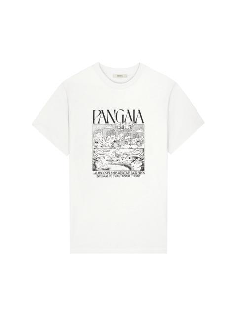 PANGAIA Womens Finches Return Hope T-Shirt - Off-White