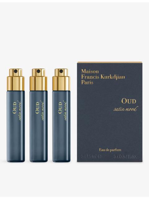 Maison Francis Kurkdjian Oud Satin Mood eau de parfum travel set