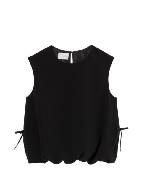Claudie Pierlot bow-detail sleeveless top