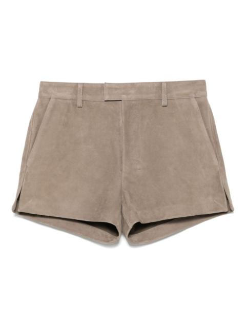 AMI Paris suede shorts