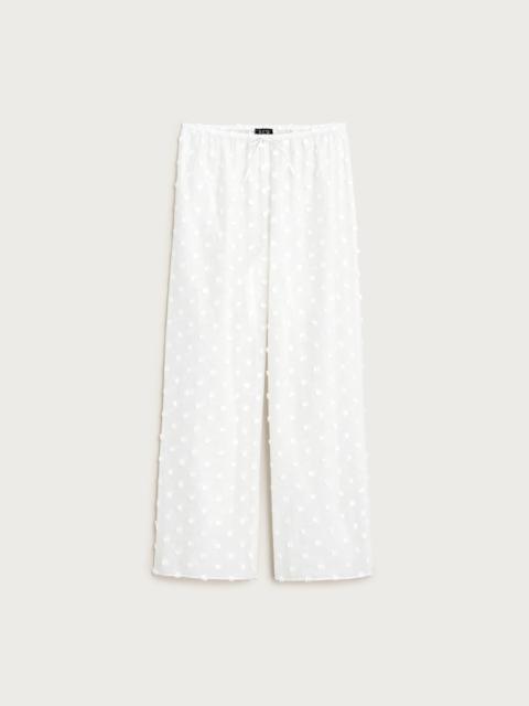 J.CREW Beach pant with pom-poms