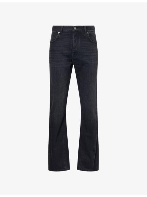 Givenchy Brand-Patch Straight-Leg Denim Jeans