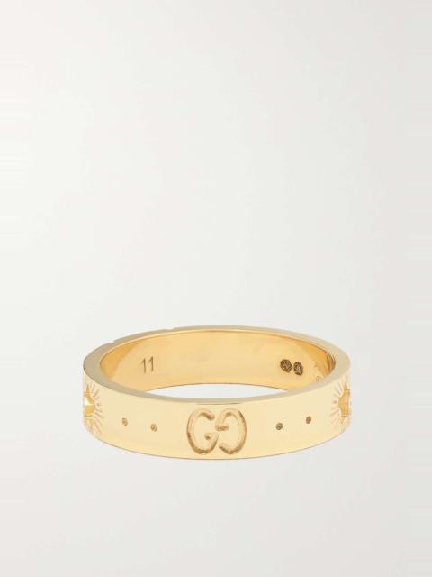 GUCCI Icon 18-karat gold ring