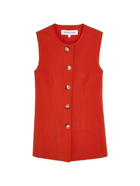 VERONICA BEARD button-up waistcoat