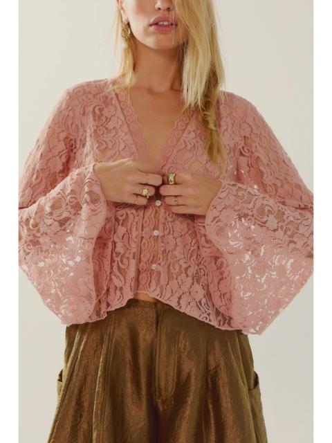 FREE PEOPLE Whispering Love Lace Top