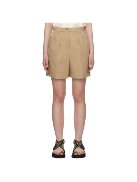 Beige Nola Shorts