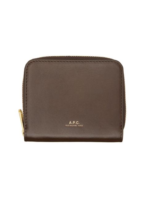 A.P.C. Brown Chelsea Wallet