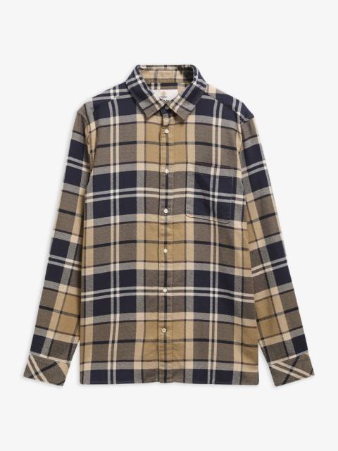 Barbour Bourne Tartan Relaxed Long-Sleeved Shirt