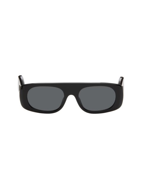 FENDI Black Signature Sunglasses