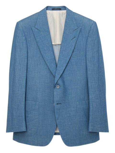 TOM FORD button single-breasted blazer
