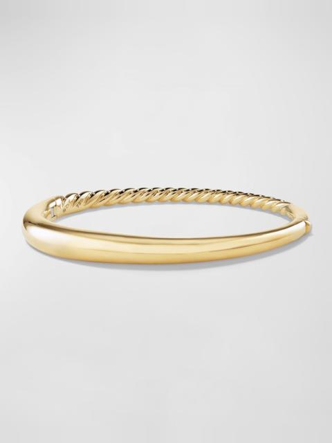 DAVID YURMAN 6.5mm Pure Form Smooth 18K Bracelet