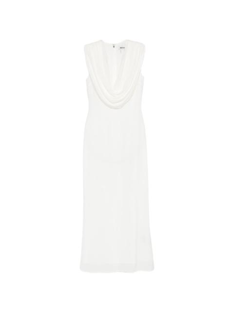 ROTATE cowl-neck maxi dress