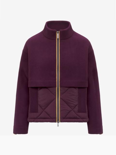 K-WAY Mandie Wool Nylon Warm Jacket