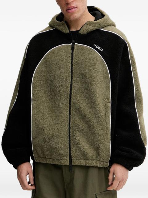 HUGO Neddyzo zip-fastening hoodie