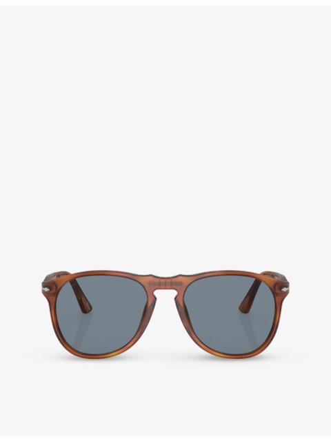 Persol PO0649 24/31 54-20 round-frame acetate sunglasses