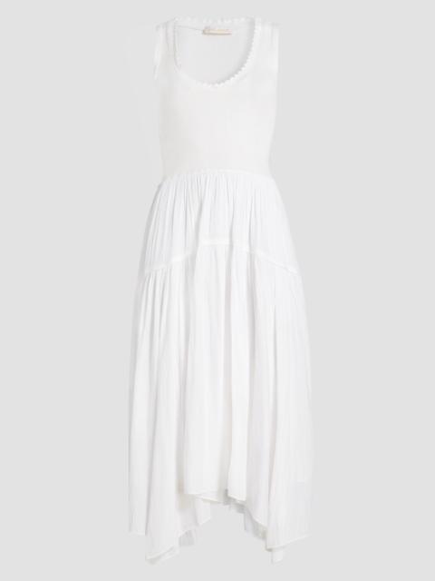 RAMY BROOK Women's Hadley Sleeveless Ribbed Midi Dress - Ivory