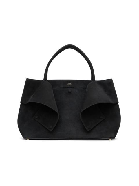 TOTEME Black Mercer Nubuck Tote
