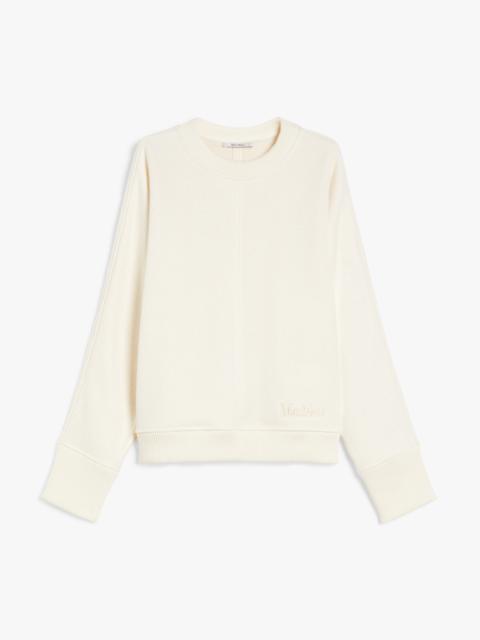 Max Mara CRAL Cotton boxy sweatshirt
