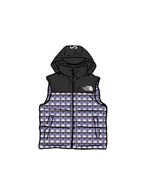 Supreme Supreme The North Face Studded Nuptse Vest Royal
