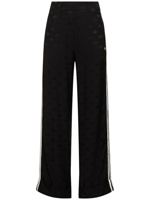 Woven jacquard pants