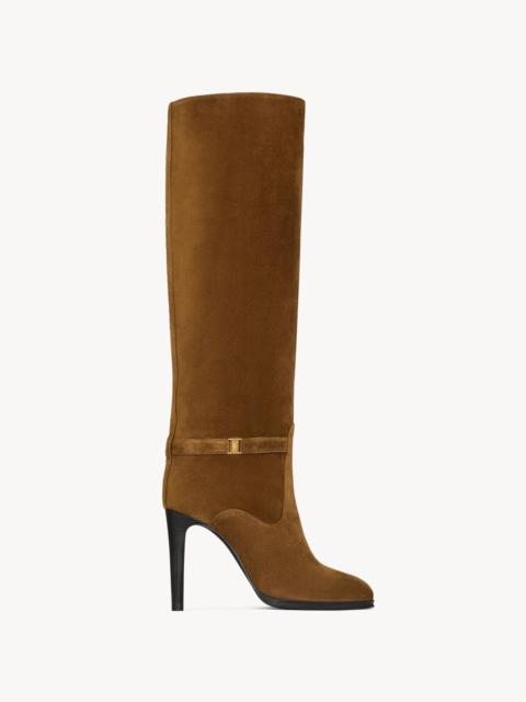 【SAINT LAURENT】SUEDE NIKI BOOTS●8013930LI002701 NIKI booties in suede | Saint Laurent | YSL HR