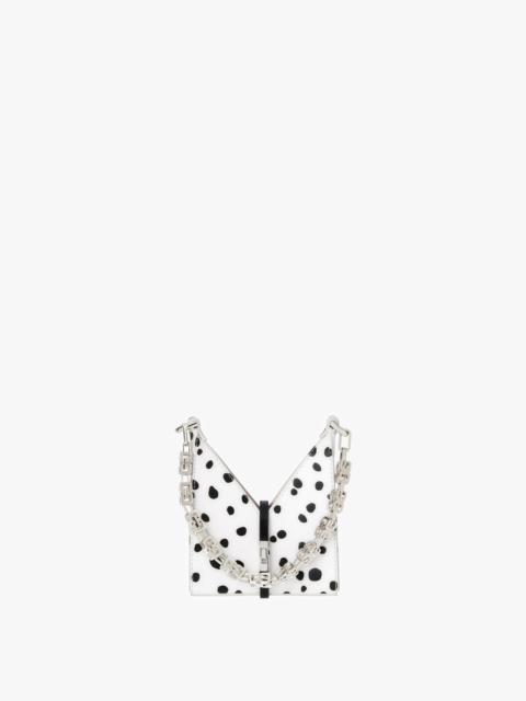 Givenchy MICRO CUT OUT IN TWO TONE LEATHER WITH CHAIN