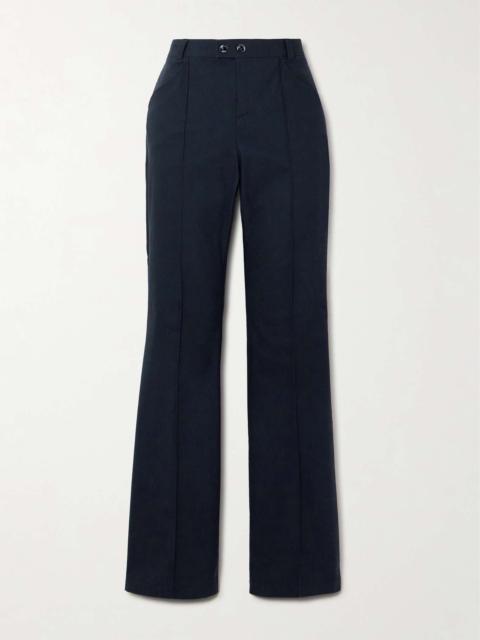 BOGNER Sevina cotton-blend straight-leg pants