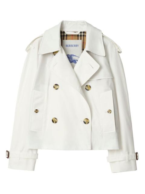 Burberry double-breasted trench jacket