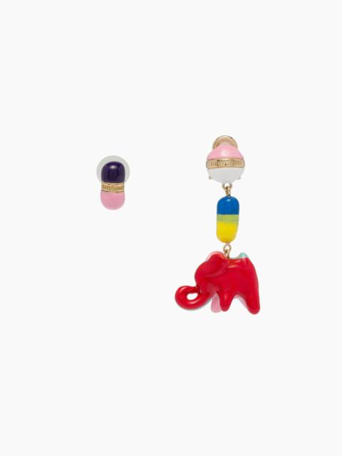 Miu Miu Metal and resin earrings